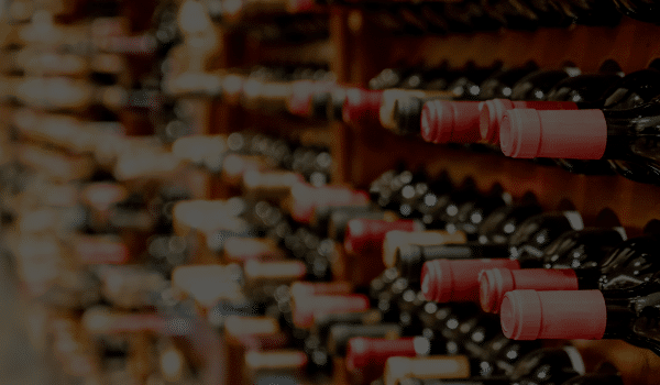 wine distributor ireland - wine rack in store